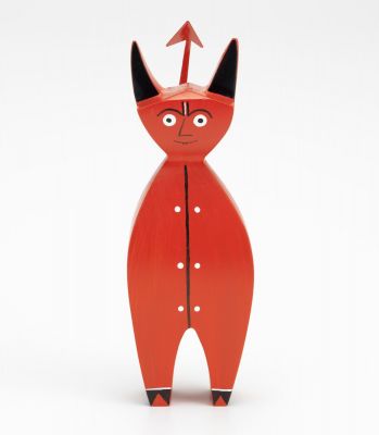 Wooden Doll Little Devil Holzfigur Vitra